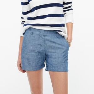 J Crew Factory 5” Classic Chambray short